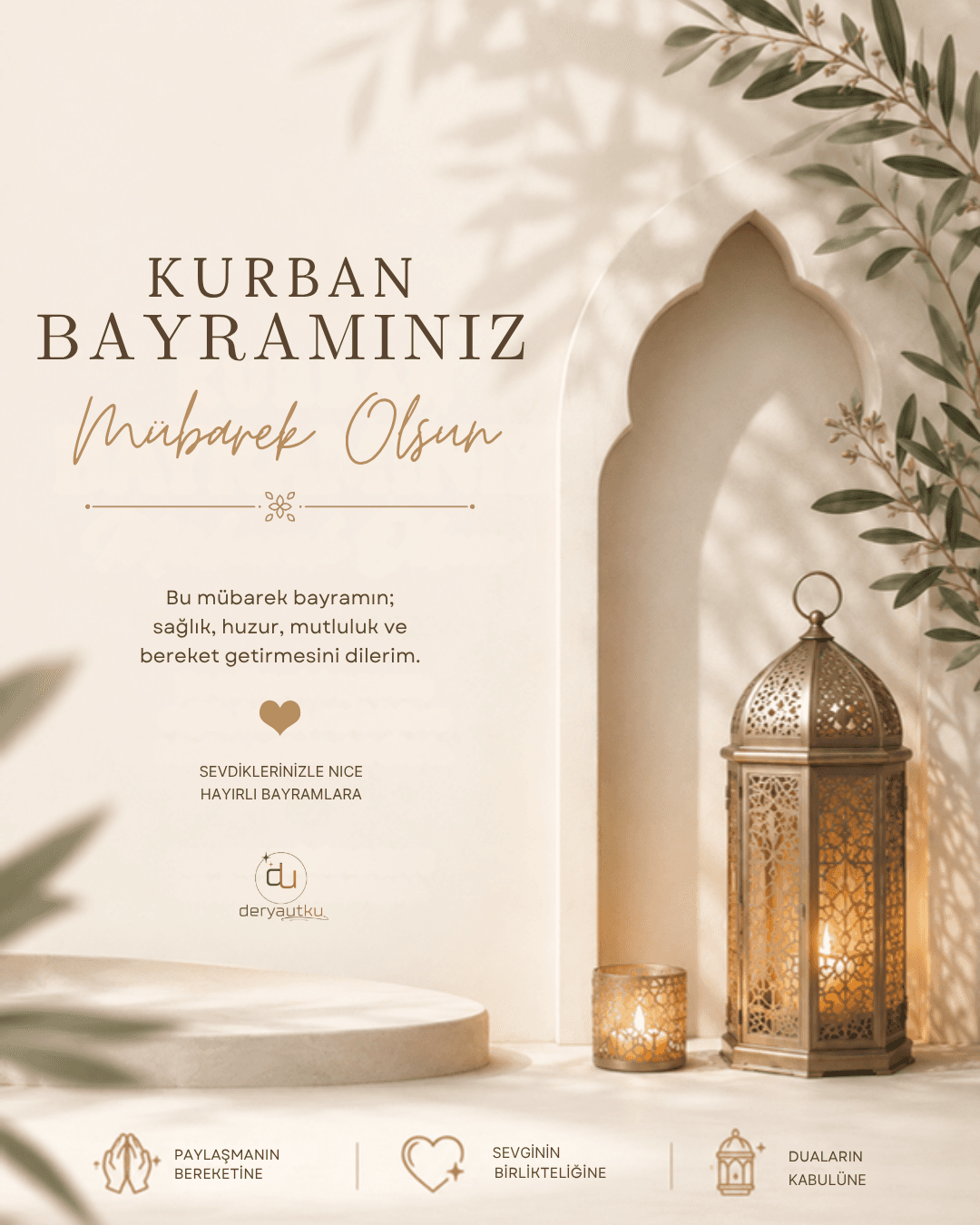 Kurban Bayramı Canva Şablonu