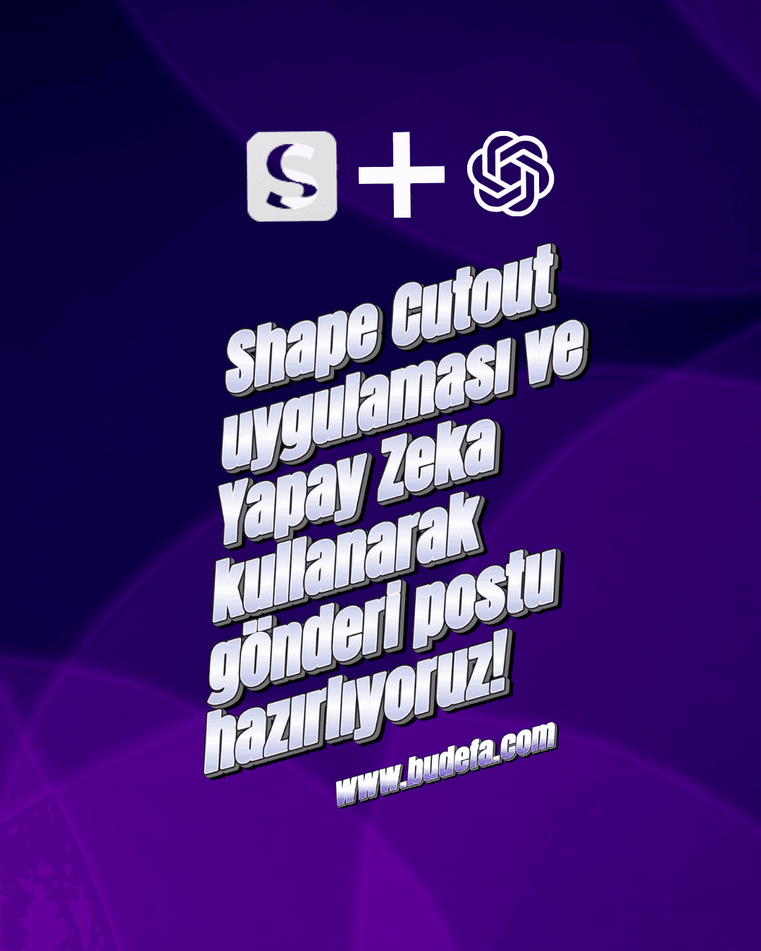 Shape Cutout ve Yapay Zeka ile Gönderi Tasarımı (Canva)